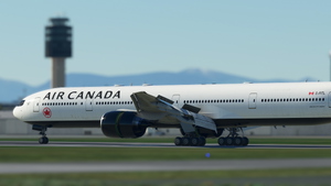 Air Canada Current Livery (C-FITL) for the Boeing 777-300ER thumbnail 5
