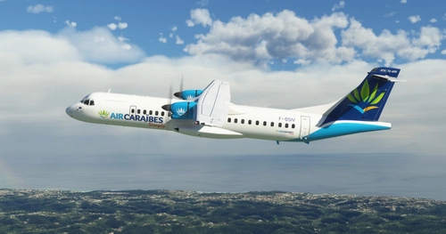 Air Caraibes Simply "2015 livery" "F-OSIV" Hans Hartmann ATR 72-600