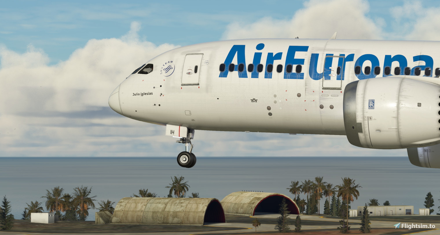 Air Europa EC-MIH "Julio Iglesias" Sticker | Kuro B787-8 V2 - Image 1