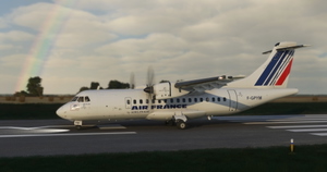 Air France "1998 livery" by Airlinair Hans Hartmann ATR 42-600 thumbnail 1