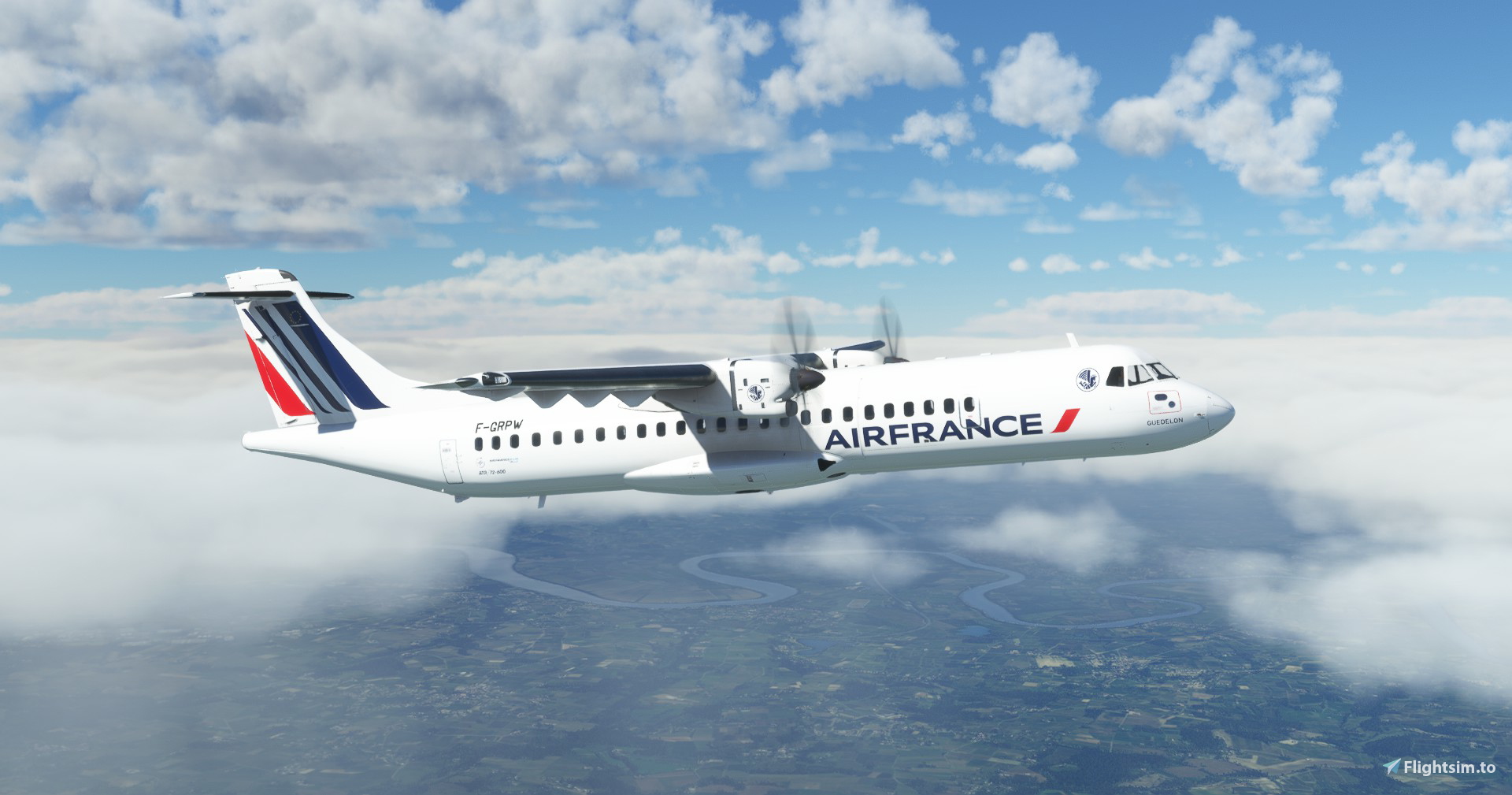 Air France "2023 livery" Hans Hartmann ATR 72-600 - Image 1