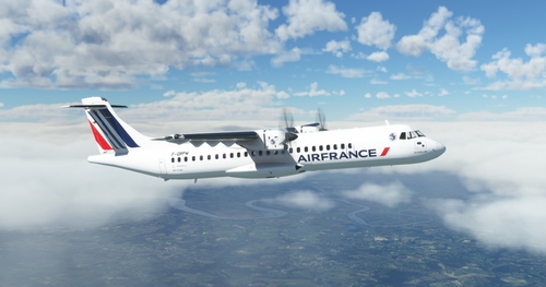 Air France "2023 livery" Hans Hartmann ATR 72-600