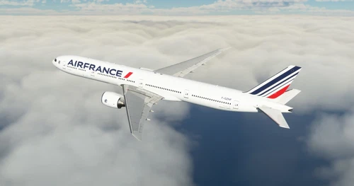 Air France "2023 livery" "F-GZNF" "Dunkerque" CaptainSim 777-300ER