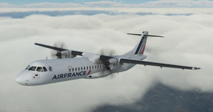Air France "2023 livery" "without ATC-ID" Hans Hartmann ATR 72-600 thumbnail 9