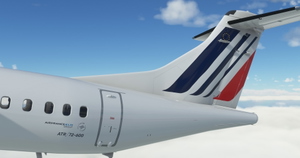 Air France "2023 livery" "without ATC-ID" Hans Hartmann ATR 72-600 thumbnail 8