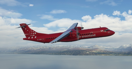 Air Greenland "2021 livery" Hans Hartmann ATR 72-600