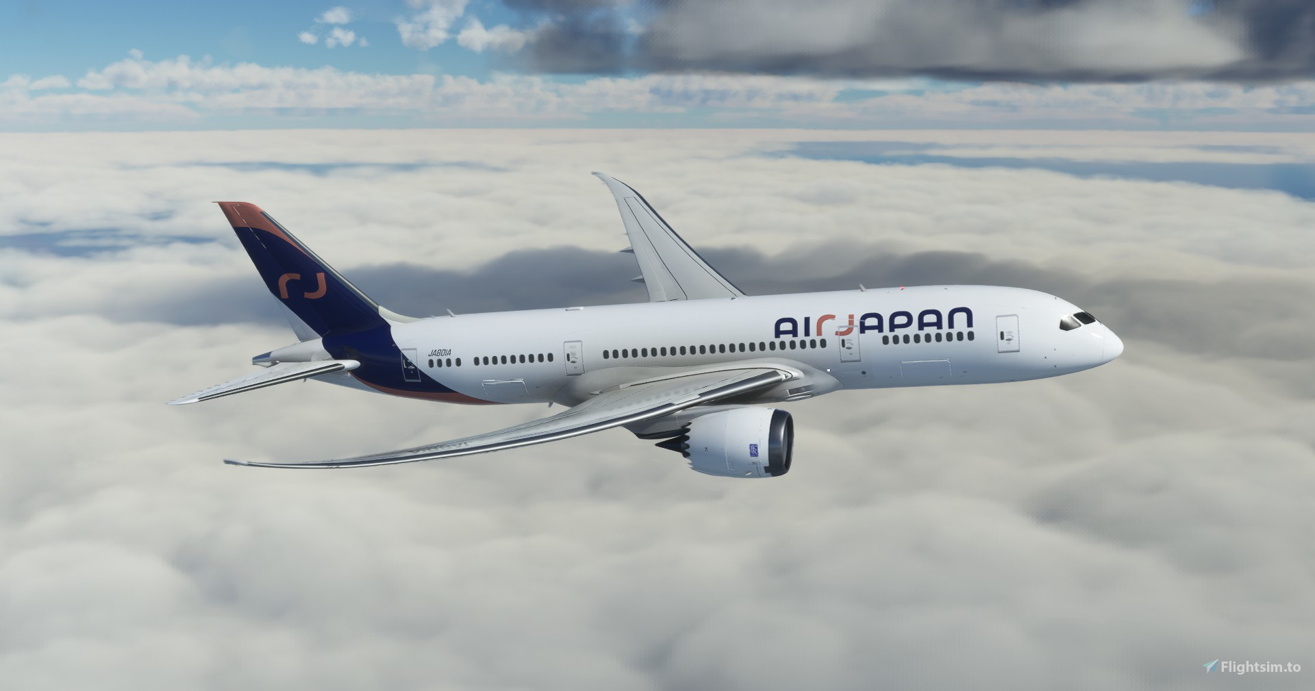 AIR JAPAN 787-8 全日空 JA801A jc 1:400 www.JetCollector.com: Air Japan B787-8 JA801A 1:400 Scale JC