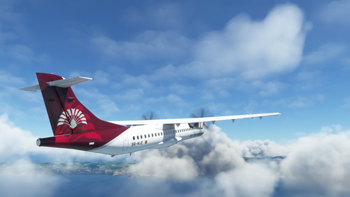 Air Madagascar 5R-MJE | Asobo Expert Series ATR 72 - 600 [4K]