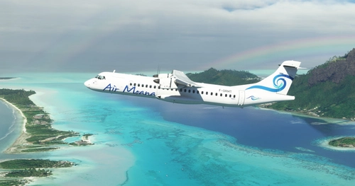 Air Moana "F-ORMT" "Poeiti" Hans Hartmann ATR 72-600