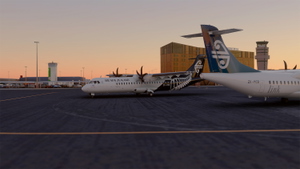 Air New Zealand Asobo ATR 72-600 Wave and Fern Livery with Cabin Pack 8K  thumbnail 4