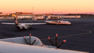 Air New Zealand Asobo ATR 72-600 Wave and Fern Livery with Cabin Pack 8K  thumbnail 5
