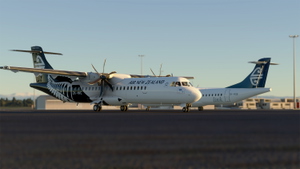 Air New Zealand Asobo ATR 72-600 Wave and Fern Livery with Cabin Pack 8K  thumbnail 6
