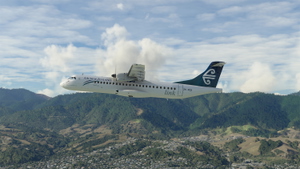 Air New Zealand Asobo ATR 72-600 Wave and Fern Livery with Cabin Pack 8K  thumbnail 8