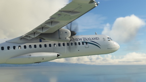 Air New Zealand Asobo ATR 72-600 Wave and Fern Livery with Cabin Pack 8K  thumbnail 9