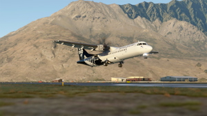 Air New Zealand Asobo ATR 72-600 Wave and Fern Livery with Cabin Pack 8K  thumbnail 10