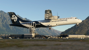 Air New Zealand Asobo ATR 72-600 Wave and Fern Livery with Cabin Pack 8K  thumbnail 11