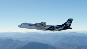 Air New Zealand Asobo ATR 72-600 Wave and Fern Livery with Cabin Pack 8K  thumbnail 13