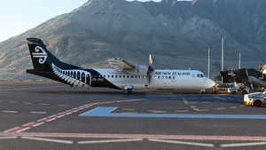 Air New Zealand Asobo ATR 72-600 Wave and Fern Livery with Cabin Pack 8K  thumbnail 14