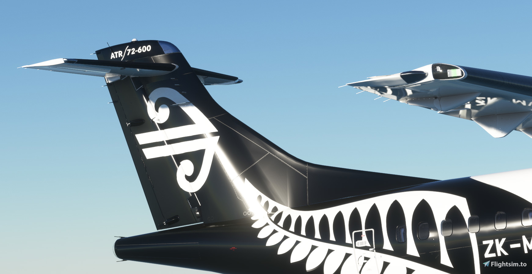 (Custom Cabin/Cockpit) Air New Zealand ZK-MVI (Fern Livery) | Expert Series ATR 72-600 [4K] - Image 1