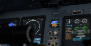 (Custom Cabin/Cockpit) Air New Zealand ZK-MVI (Fern Livery) | Expert Series ATR 72-600 [4K] thumbnail 9