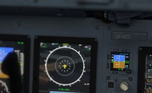 [REMASTERED] Air New Zealand ZK-MZC (Fern Livery) (Custom Interior + Beacon) | Asobo ATR 72-600 [4K] thumbnail 7