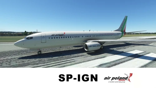 Air Poland SP-IGN PMDG 737-800