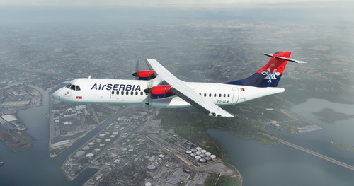 Air Serbia "YU-ALW" Hans Hartmann ATR 72-600
