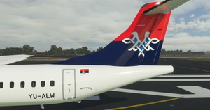 Air Serbia "YU-ALW" Hans Hartmann ATR 72-600 thumbnail 4