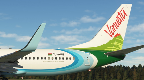 Air Vanuatu (YJ-AV8) - PMDG 737-800