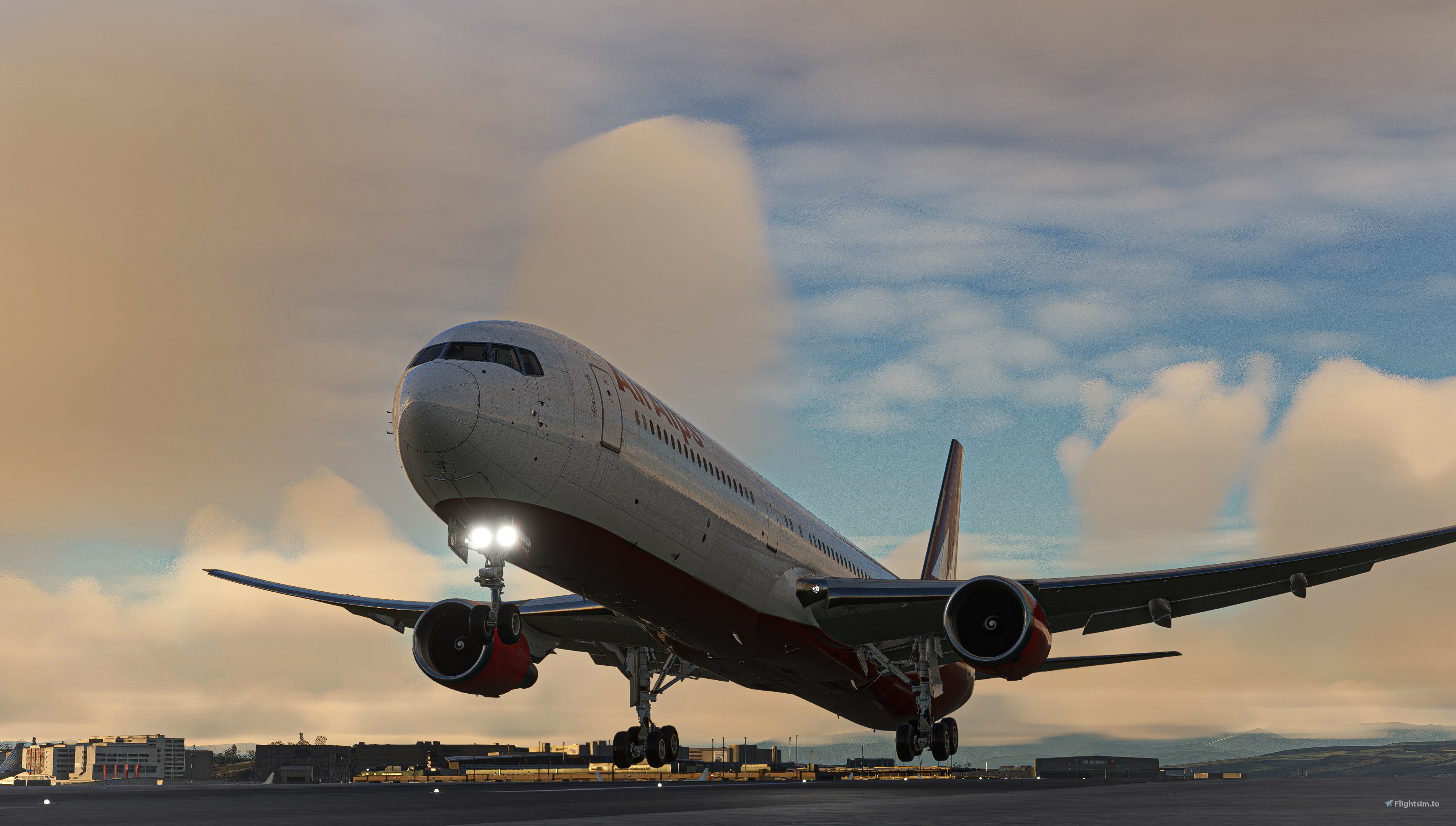 L最終値下　ポータルクーラー Phoenix 767-300ERw アイスランド航空 “Boreal Blue” TF-ISW 1/400[11910]