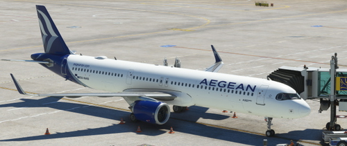 Airbus A321neo Aegean Airlines 4K | SX-NAB | LatinVFR 