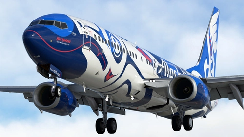 Alaska Airlines "Xáat Kwáani" w/Cabin PMDG 737-890