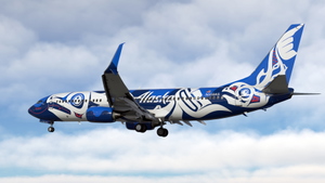 Alaska Airlines "Xáat Kwáani" w/Cabin PMDG 737-890 thumbnail 12