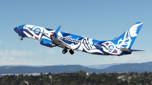 Alaska Airlines "Xáat Kwáani" w/Cabin PMDG 737-890 thumbnail 2