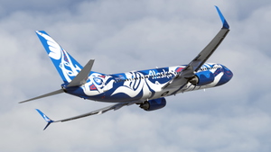 Alaska Airlines "Xáat Kwáani" w/Cabin PMDG 737-890 thumbnail 3
