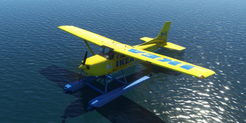 Alex68 Cessna 172 Skyhawk Floats IKEA