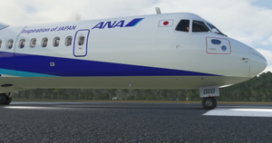 All Nippon Airways / ANA "2010 livery" by ANA Wings Hans Hartmann ATR 72-600 thumbnail 3