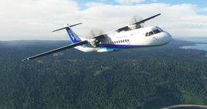 All Nippon Airways / ANA "2010 livery" by ANA Wings Hans Hartmann ATR 72-600 thumbnail 8