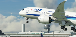 All Nippon Airways JA838A | Kuro B787-8 V2 thumbnail 2