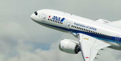 All Nippon Airways JA838A | Kuro B787-8 V2