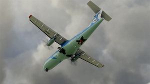 Amakusa Airlines Microsoft ATR 42-600 (JA01AM) Weathered with Cabin Interior 8K thumbnail 8