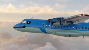 Amakusa Airlines Microsoft ATR 42-600 (JA01AM) Weathered with Cabin Interior 8K thumbnail 12