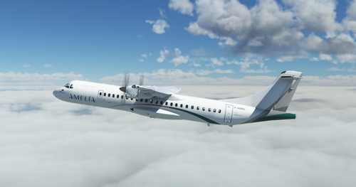 Amelia International "F-HGNU" Hans Hartmann ATR 72-600