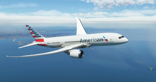 American Airlines "2013 livery" "N805AN" Kuro 787-8