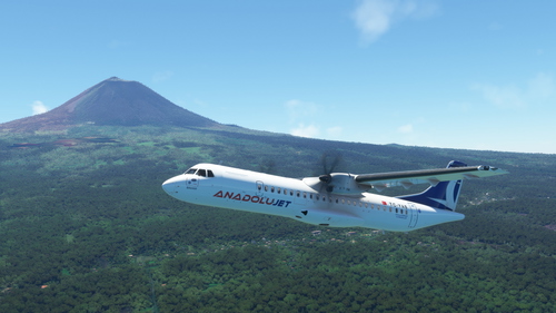 AnadoluJet TC-YAB | Asobo Expert Series ATR 72 - 600 [4K]