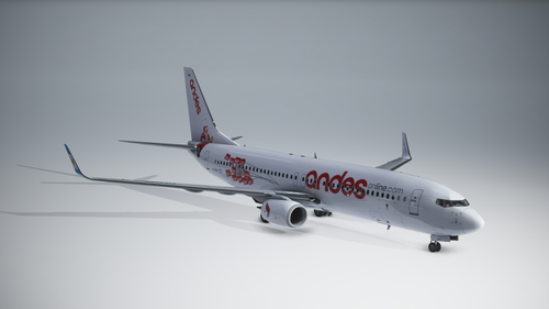Andes Lineas Aereas LV-GWL // Christmas Livery