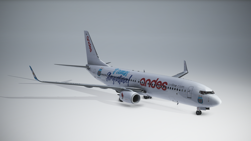 Andes Lineas Aereas LV-HHK // Vamos Argentina Livery