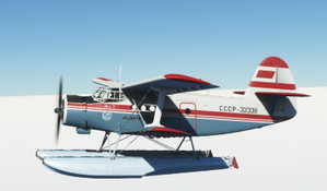 Antonov-2 Aeroflot USSR-32338 (Wheels/Skies/Floats/Modern) thumbnail 2