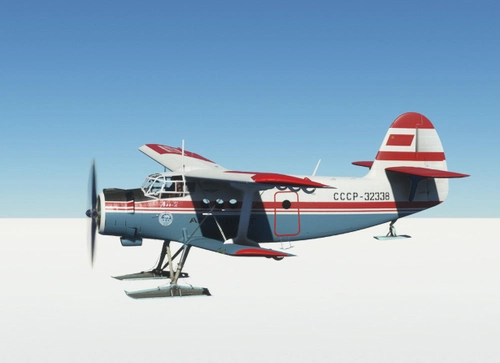 Antonov-2 Aeroflot USSR-32338 (Wheels/Skies/Floats/Modern)
