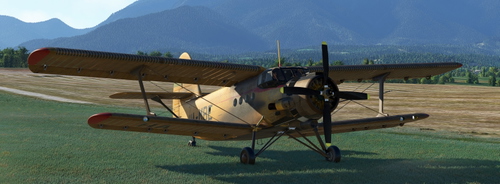 Antonov AN-2 HA-MBE "Gyor" heavily weathered ! Final version v1.0